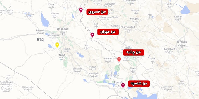 فاصله کربلا تا مهران چقدر است؟ 1 مسیرهای رسیدن به کربلا از ایران کدامند؟