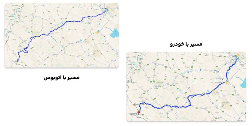 فاصله کربلا تا مهران چقدر است؟ 2 از مهران تا کربلا چند ساعت است؟